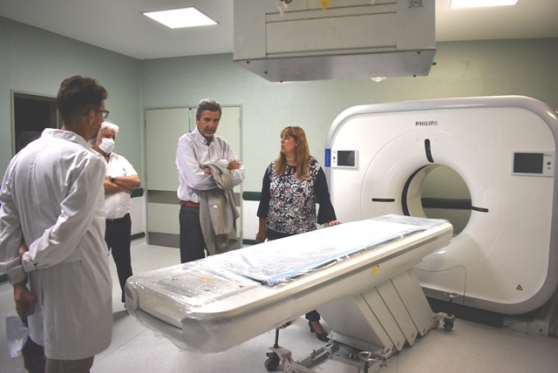 El Hospital Marcial Quiroga sumó el tomógrafo de alta tecnología más completo de Cuyo