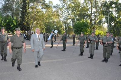 El vicegobernador participó del cambio de jefe de la X Agrupación de Gendarmería