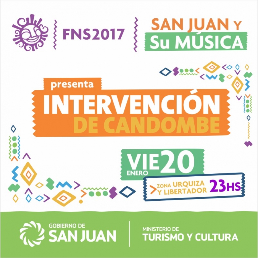 San Juan y su música: Intervención de candombe en Urquiza y Libertador