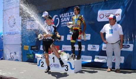 El portugués Rui Costa se quedó con la quinta etapa de la Vuelta a San Juan.
