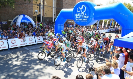 Comenzó la 35º Vuelta Ciclística a San Juan