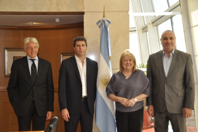 Reunión con la Canciller argentina