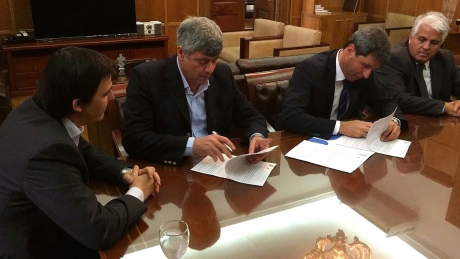 Firmaron convenio para el fortalecimiento del sector productivo sanjuanino